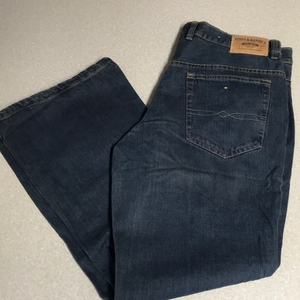 Steve & Barry dark blue jeans size‎ 16 short wide legs